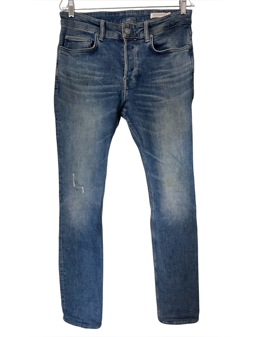 All Saints Cigarette Skinny Fit Mens Denim Jeans Sz 30